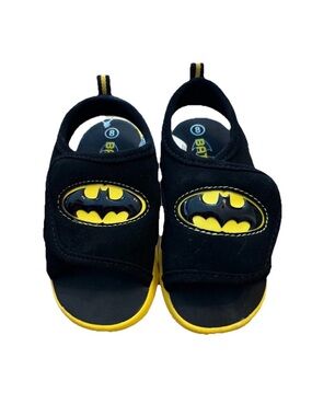 Batman Little Boys Velcro Sandals -